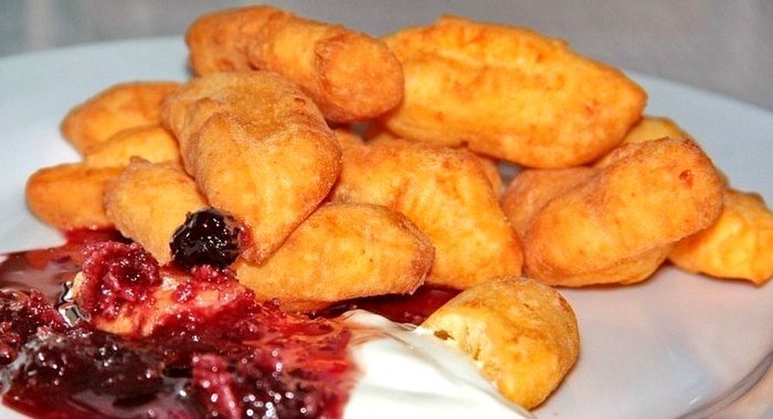 Баурсаки из творога