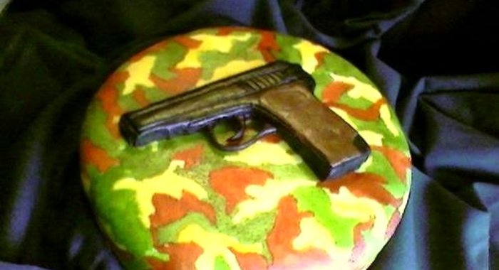 Торт Камуфляж