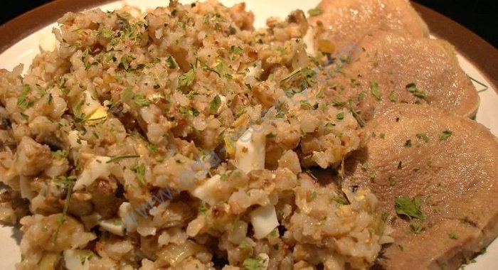 Гречневая каша по-купечески