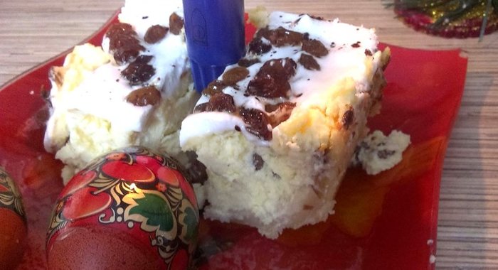 Диетический кулич