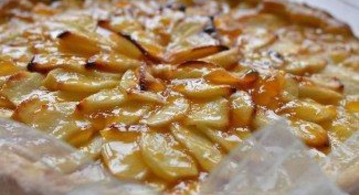 Французский яблочный пирог