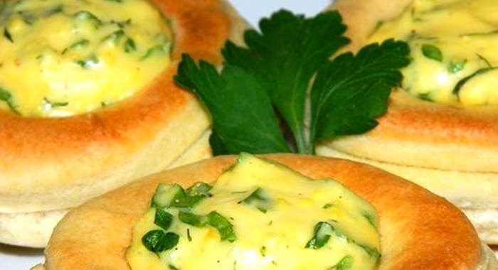 Волованы с сыром