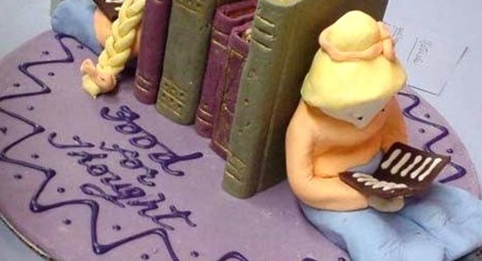 Бисквитный торт-книжка