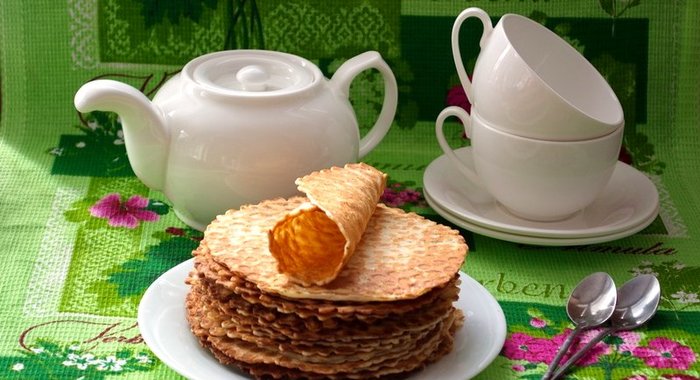 Вафли нежные