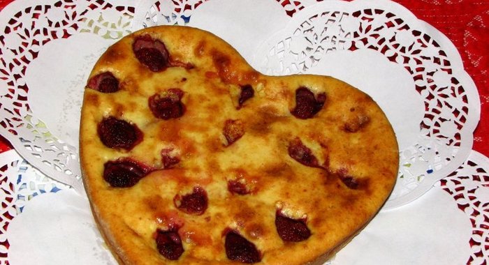 Пирог-запеканка из творога