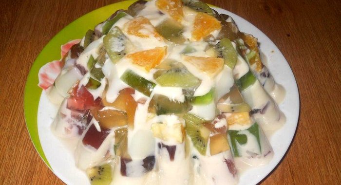 Торт Разноцветное стекло