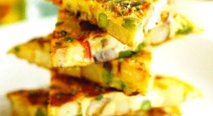 Картофельно-фасолевая тортилья