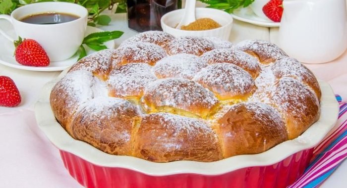 Пирог Разборник с конфетами