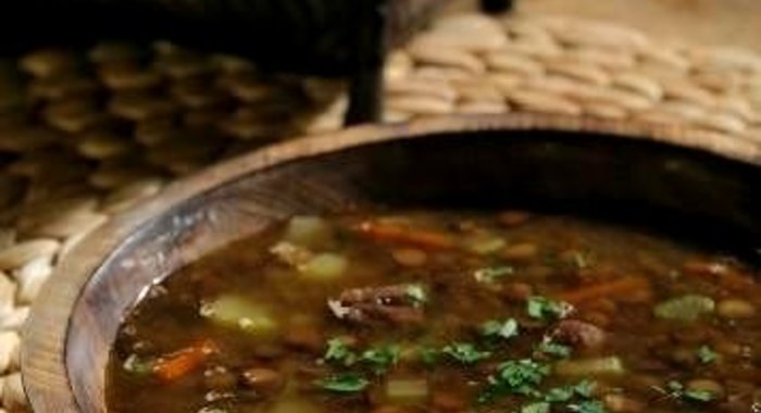 Пряный чечевичный суп