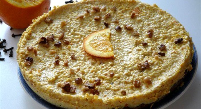 Легкий апельсиновый пай