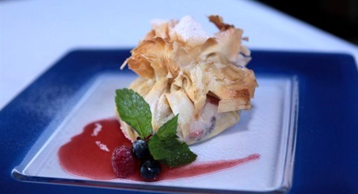 Мешочек с ягодами