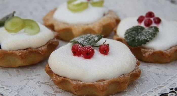 Песочные корзиночки