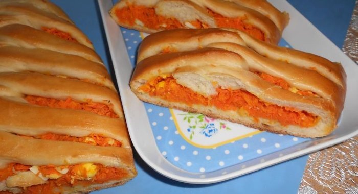 Морковный пирог