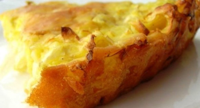 Капустный пирог на майонезе