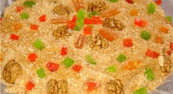 Торт из пастилы