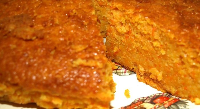 Морковный пирог