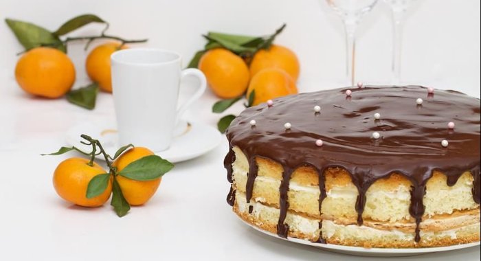 Торт Оранжевое настроение