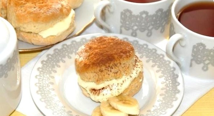 Сконы со сливочным кремом