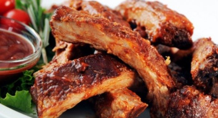 Шашлык из говяжьих ребрышек