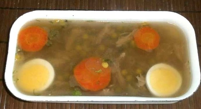 Холодец из утки