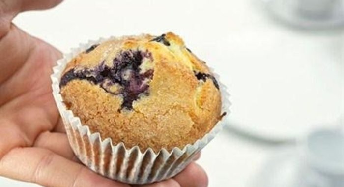 Маффины с голубикой