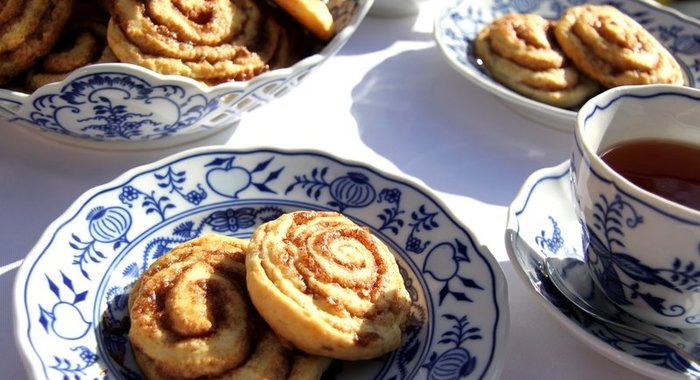 Булочки на скорую руку без дрожжей