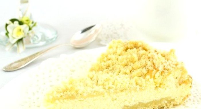 Творожный пирог с крошкой