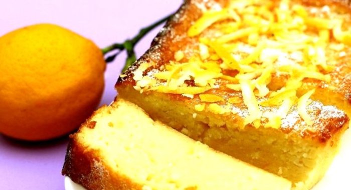 Творожно-лимонный пирог