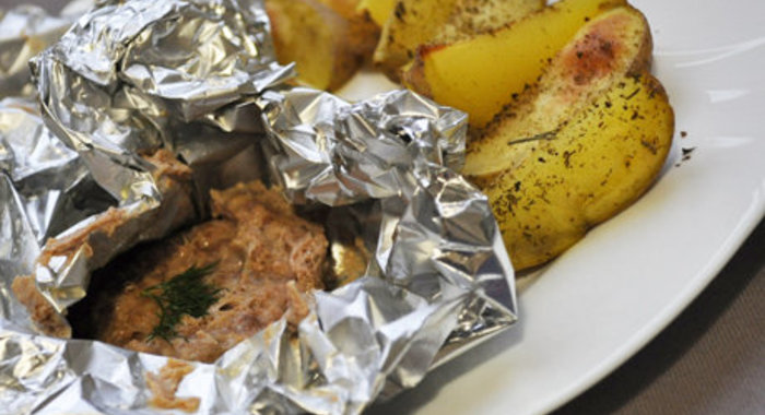 Котлетки в конвертиках