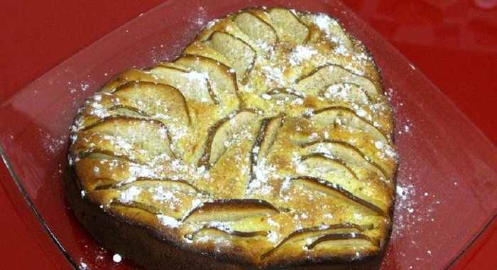 Пирог с грушами