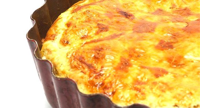 Пирог с камамбером