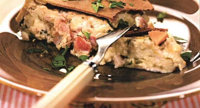 Итальянский сырный пирог