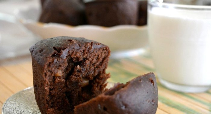 Шоколадные маффины в мультиварке