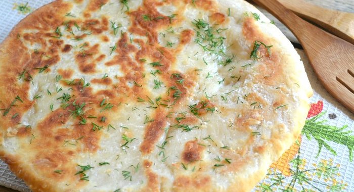 Тесто для хачапури на кефире