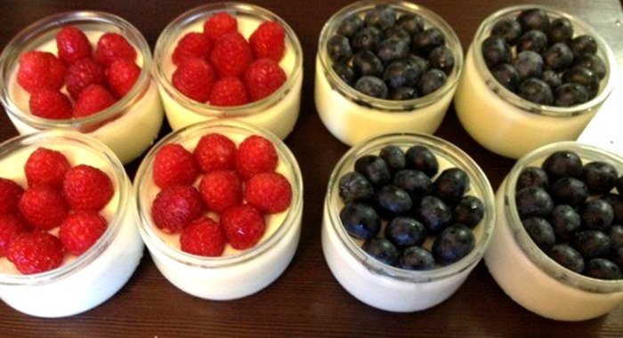 Ванильная панна-котта