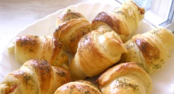 Круассаны слоеные