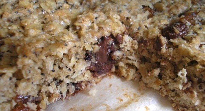 Диетический пирог из овсяных хлопьев