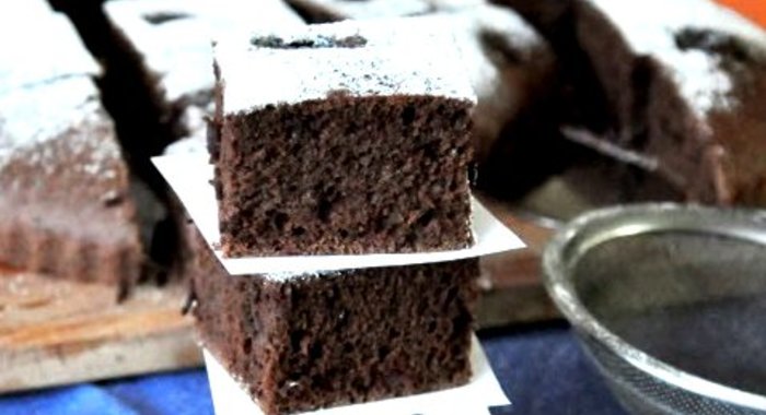 Постный брауни