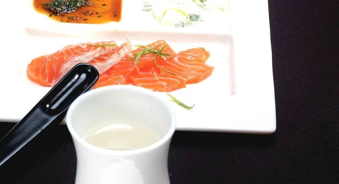 Сашими из семги