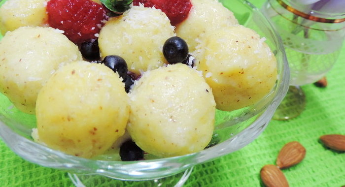 Манные галушки