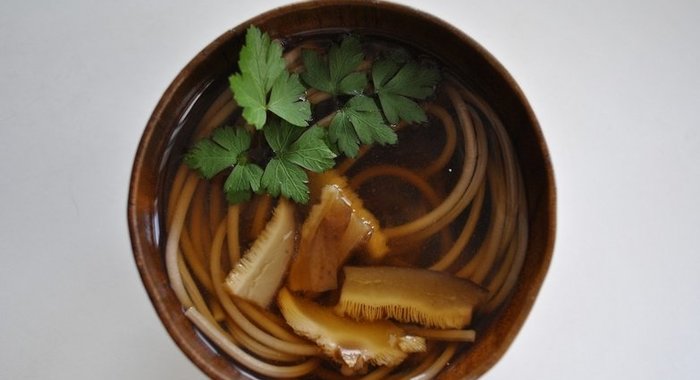 Грибной мисо суп