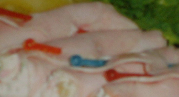 Ветчина с начинкой.