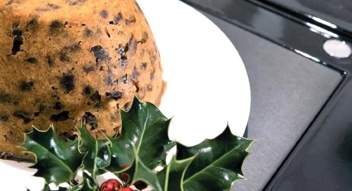 Традиционный английский рождественский пудинг