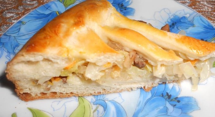 Пирог Грибная поляна