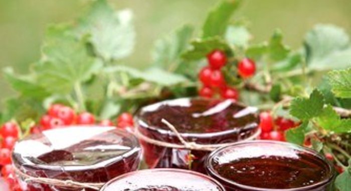 Желе из красной смородины