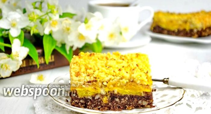 Пирог с мандаринами