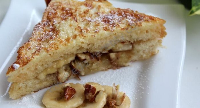 Французские тосты с начинкой