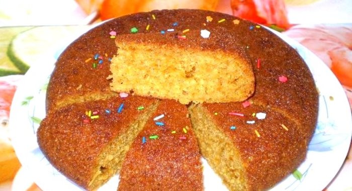 Морковный пирог