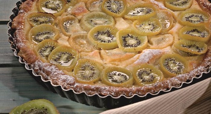 Пирог с киви