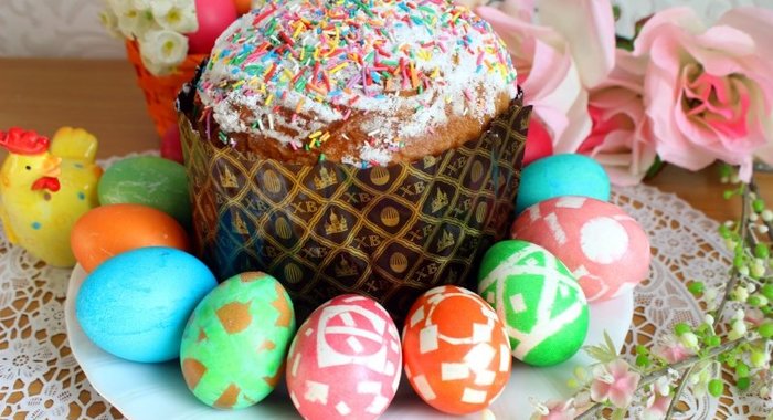 Пасхальные яйца с рисунками